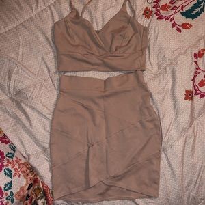 Fashion Nova 2piece skirt set